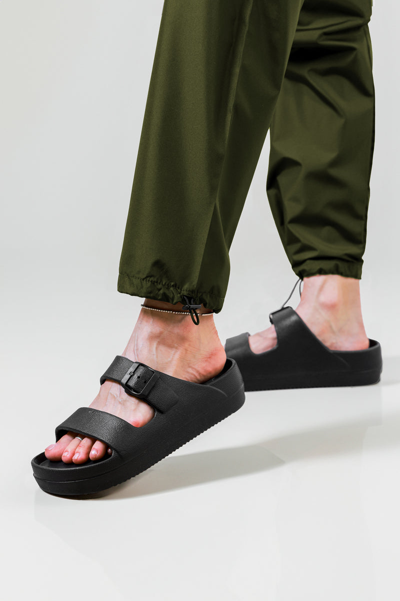 Olive Green Buttoned Burkini
