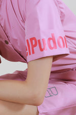 Pink Short Jumpsuit