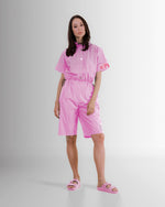 Pink Short Jumpsuit